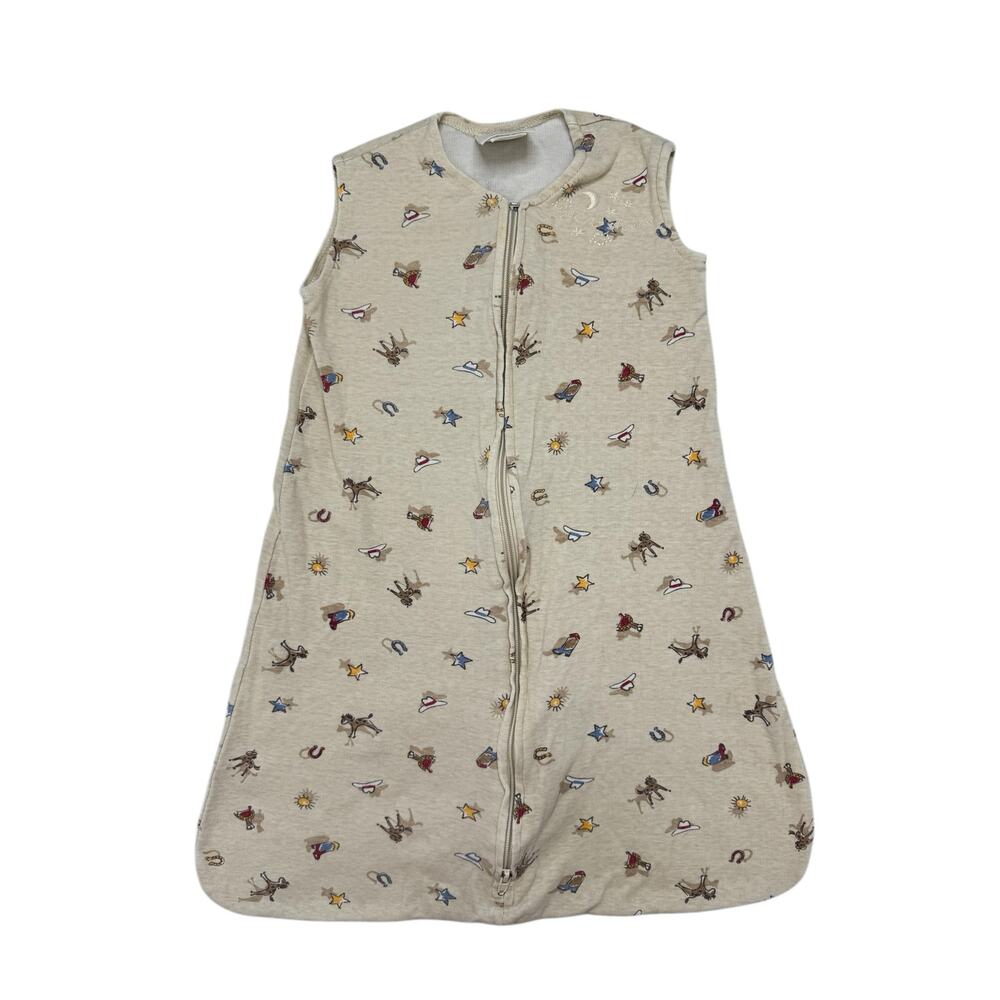 HALO Organic SleepSack Western Horse Cowboy Small 0-6 Months 10-18lbs Wearable